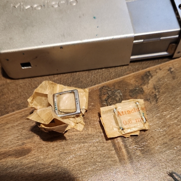 MINOLTA CHIYODA KOGAKU 16 MODEL I 16MM SUBMINIATURE CAMERA ROKKOR LENS - Picture 2 of 8